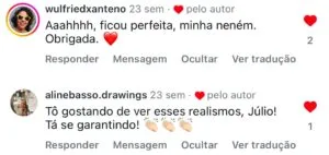 Relato de cliente de Julio