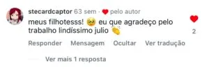 Relato de cliente de Julio
